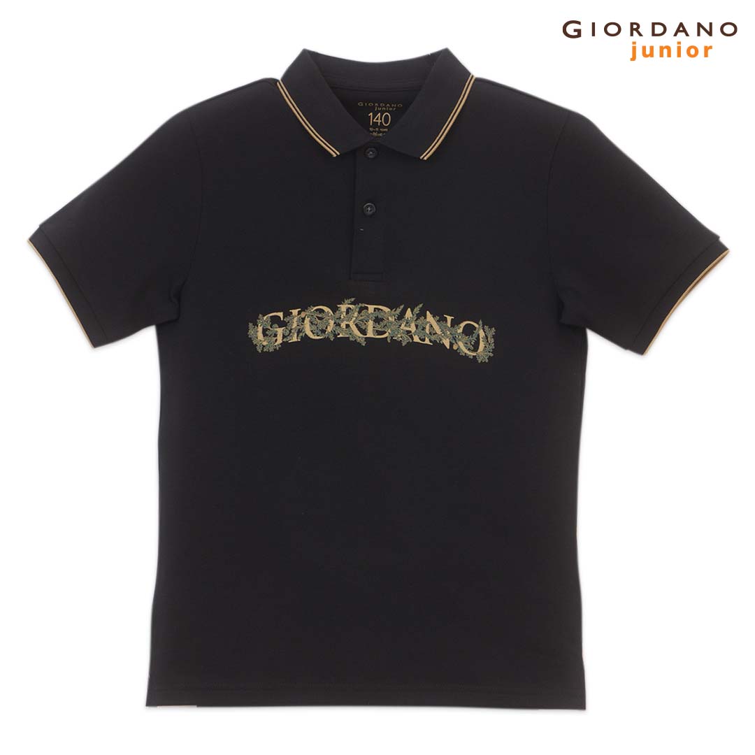 GIORDANO Junior Cotton Lycra  Slim Fit Bold Polo (03015332)