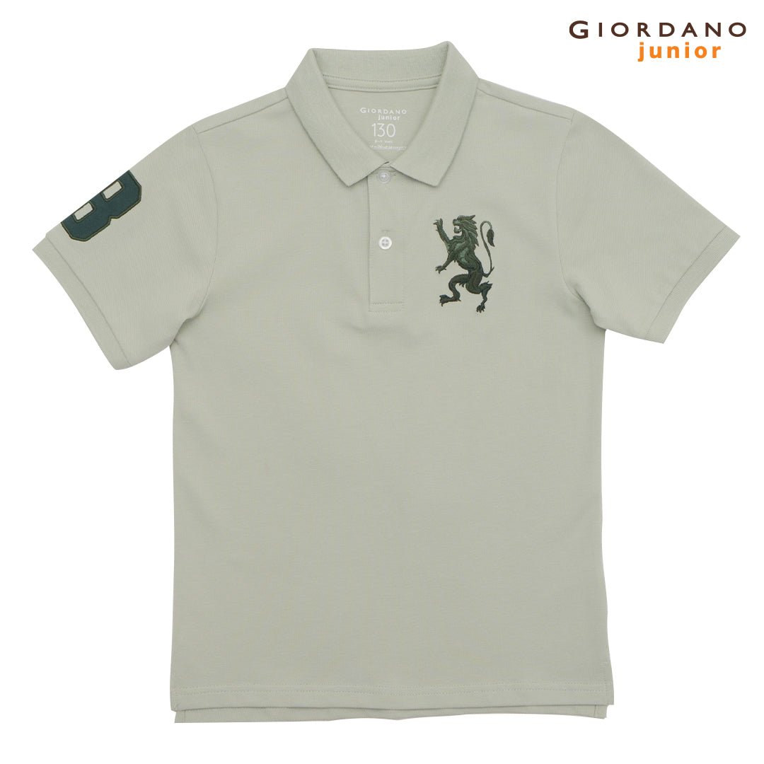 GIORDANO Junior 3D Lion Polo (03015222)