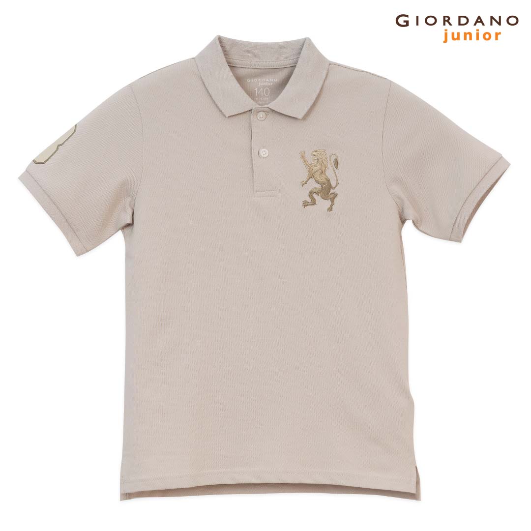 GIORDANO Junior 3D Lion Polo Slim Fit (03016222)