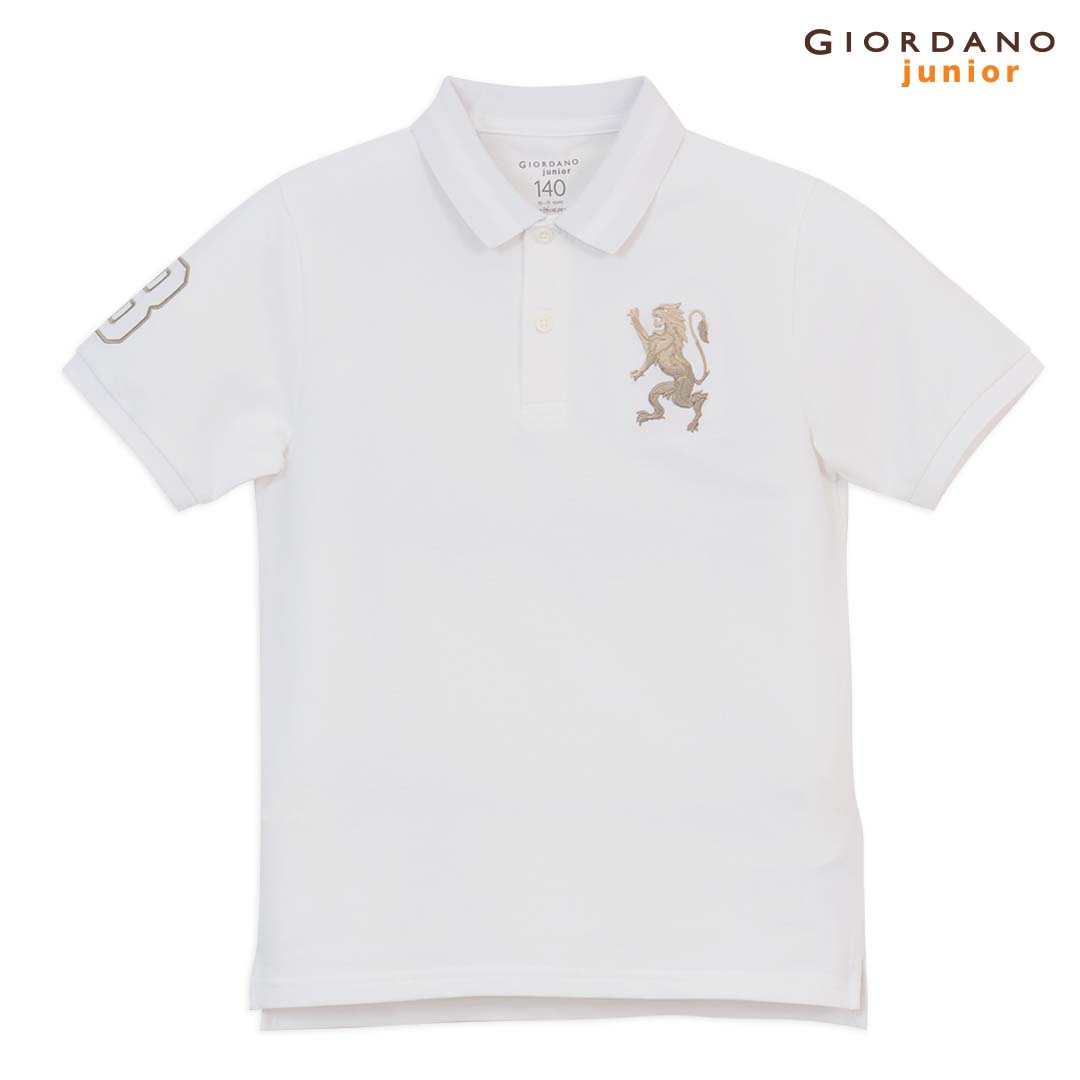 GIORDANO Junior 3D Lion Polo (03015222)