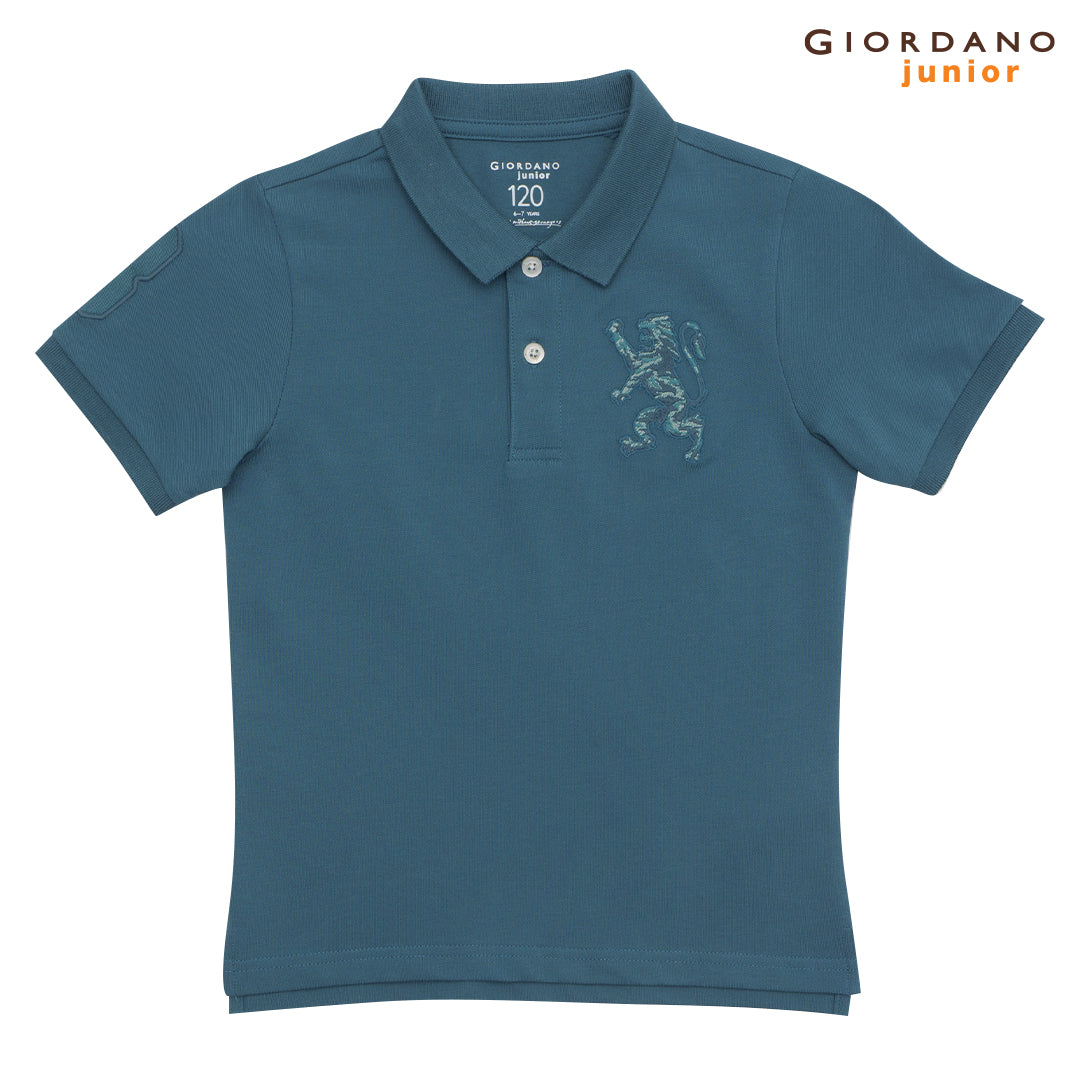 GIORDANO Junior 3D Lion Polo (03015222)