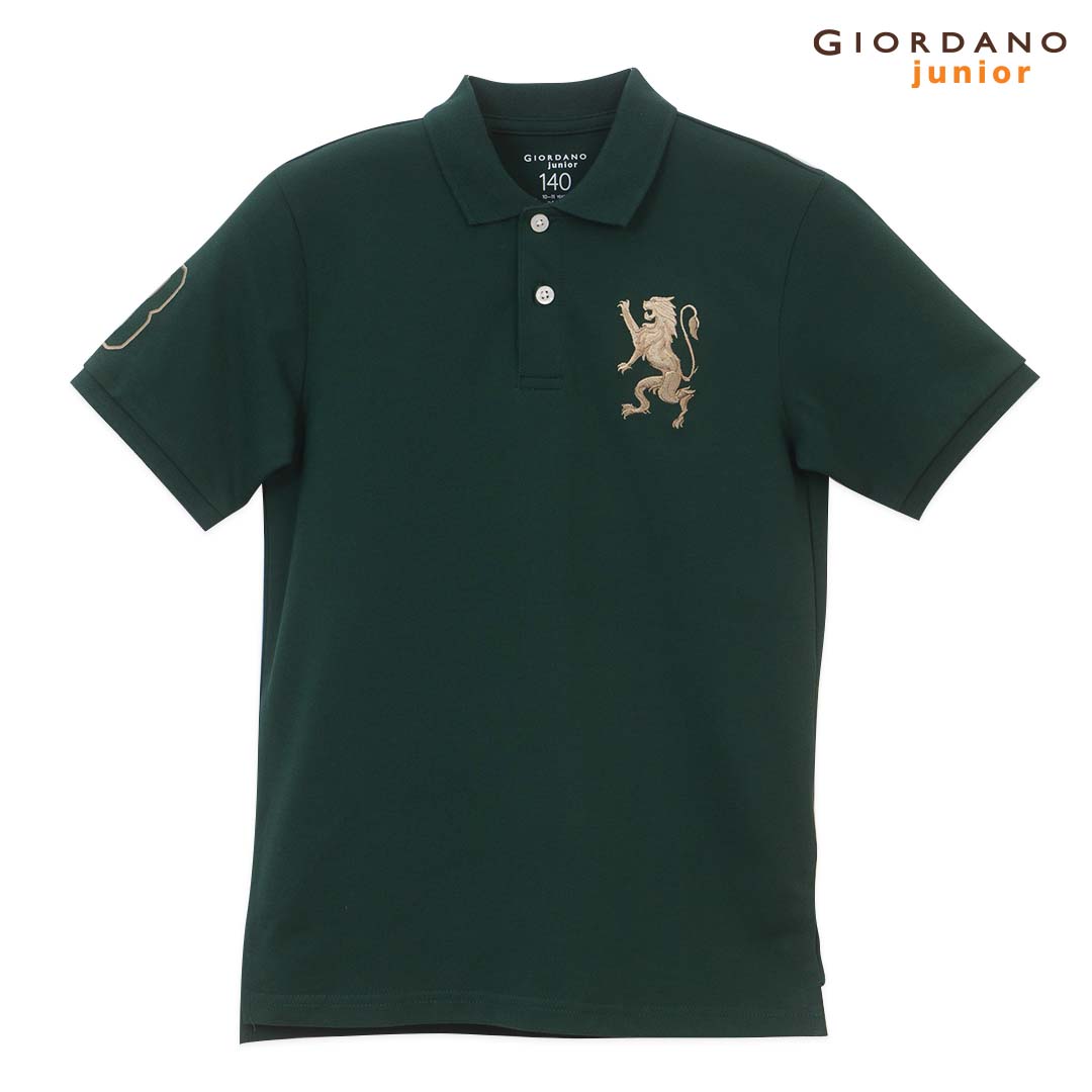 GIORDANO Junior 3D Lion Polo Slim Fit (03016222)
