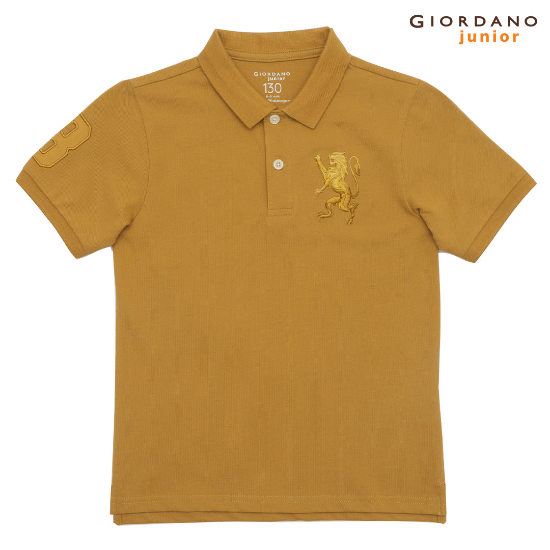 GIORDANO Junior 3D Lion Polo (03015222)