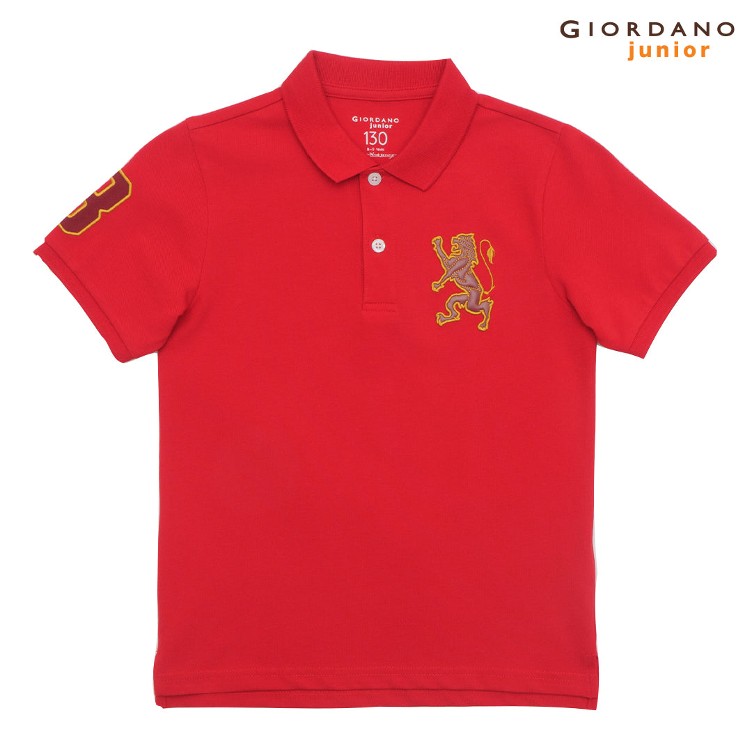 GIORDANO Junior 3D Lion Polo (03015222)