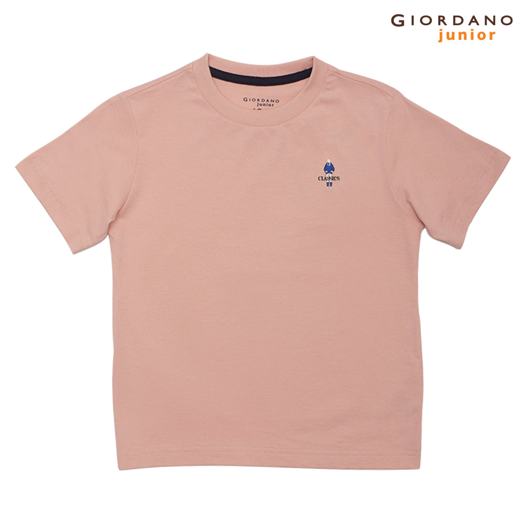 GIORDANO Junior Classic Man Crew Neck Tee (03025629)