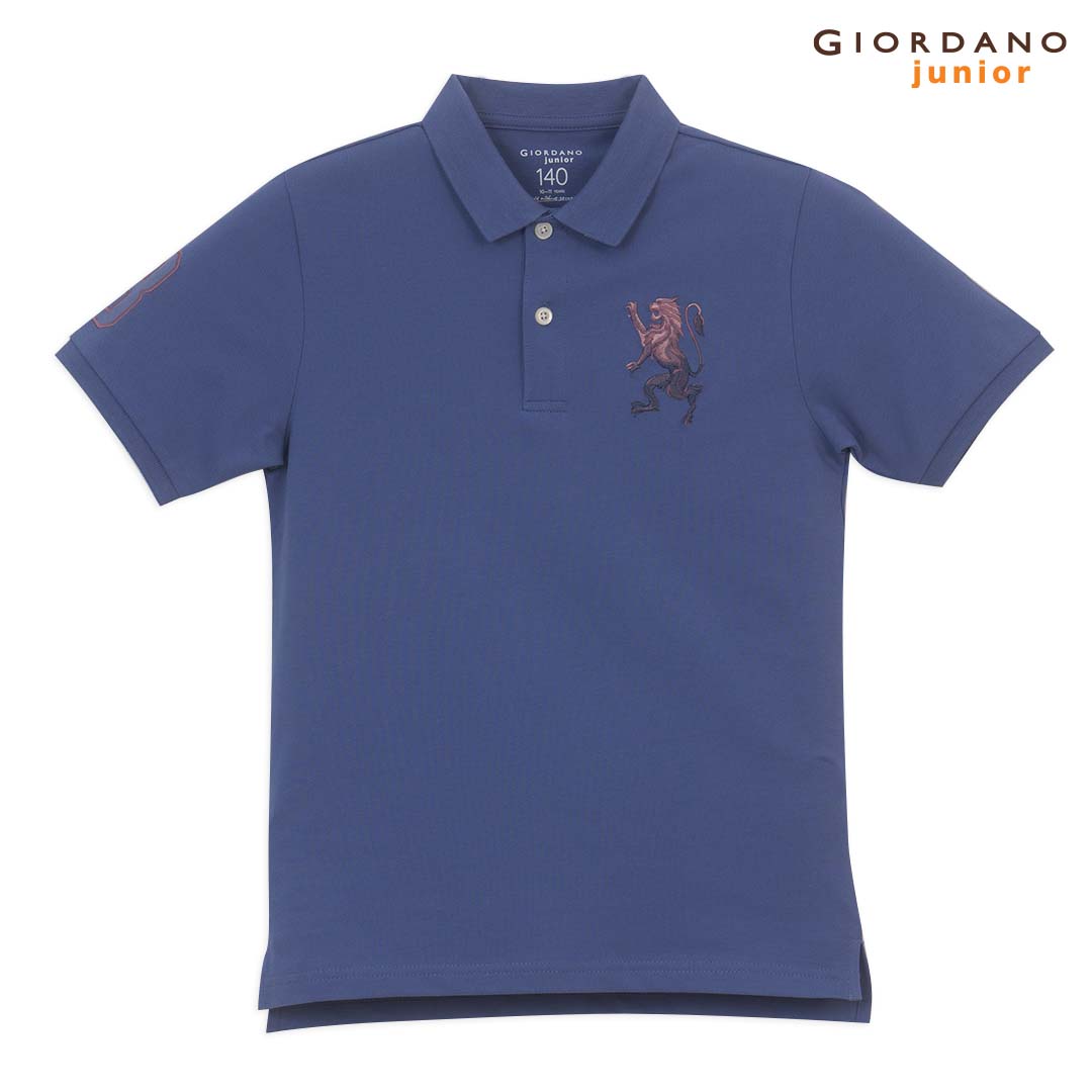 GIORDANO Junior 3D Lion Polo (03015222)