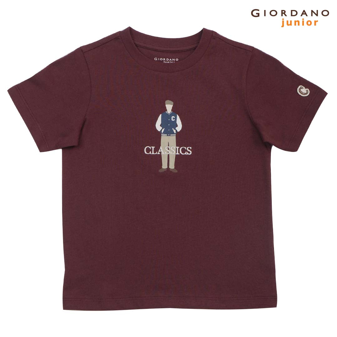 GIORDANO Junior Classics Club Printed Tee (03085294)