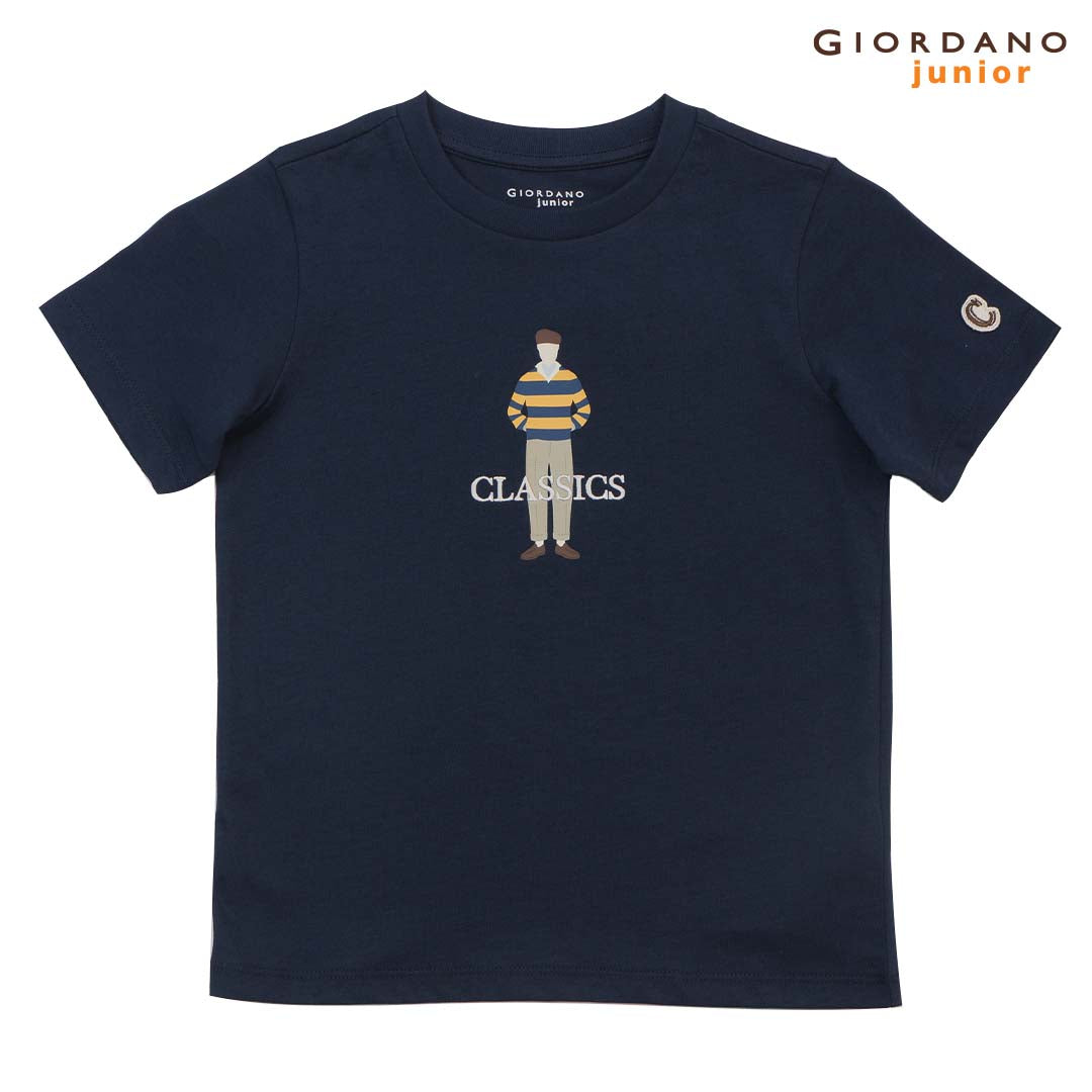 GIORDANO Junior Classics Club Printed Tee (03085294)