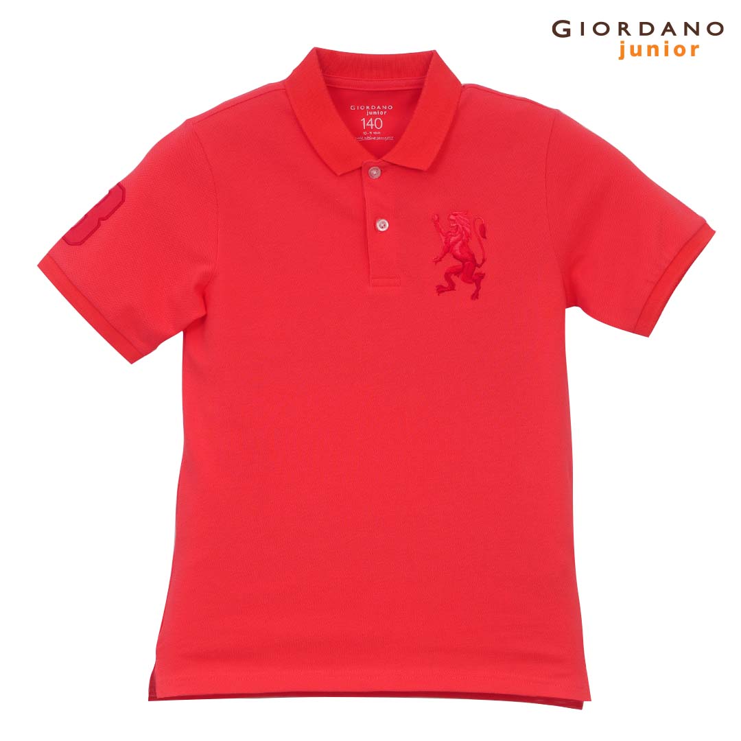GIORDANO Junior 3D Lion Polo Slim Fit (03016222)