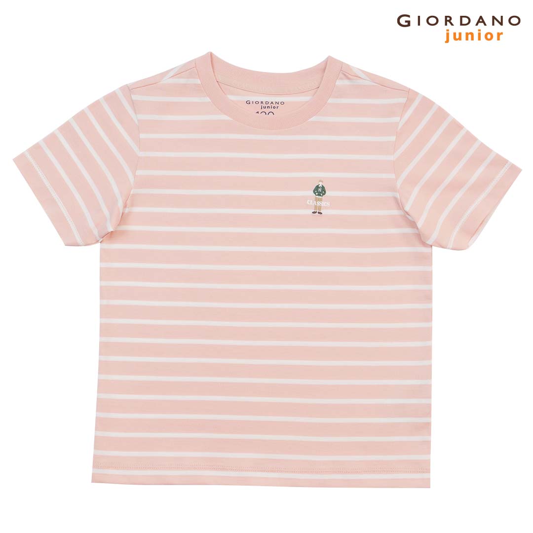 GIORDANO Junior Classic Man Stripe Tee (03025264)