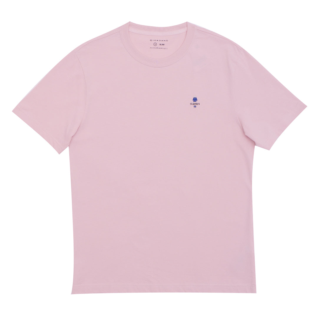 GIORDANO Men's Classic Man Crew Neck Tee (01025629)