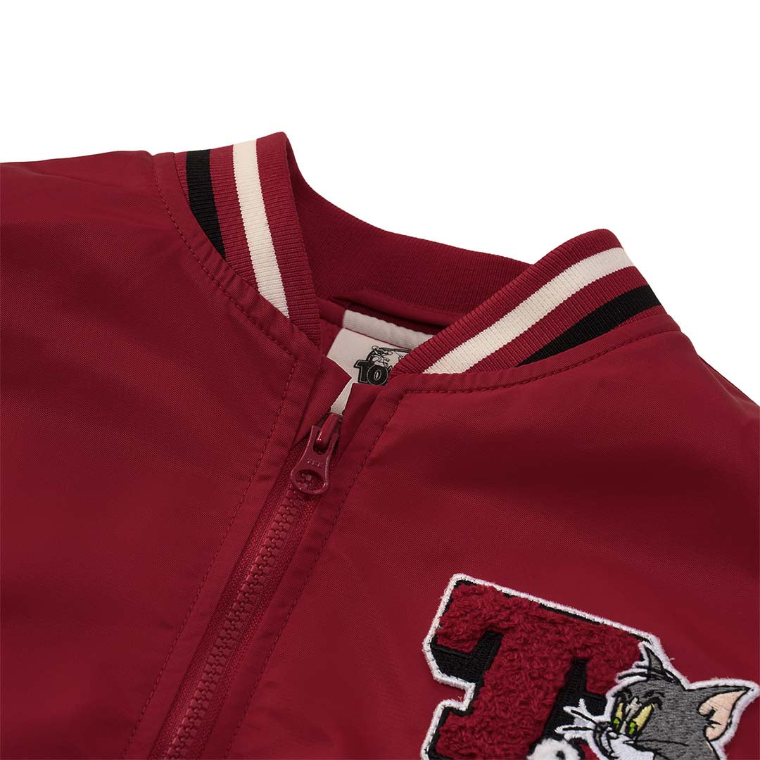 GIORDANO Junior Tom and Jerry Full Opening Oversize Fit Quilt Jacket (03076699)