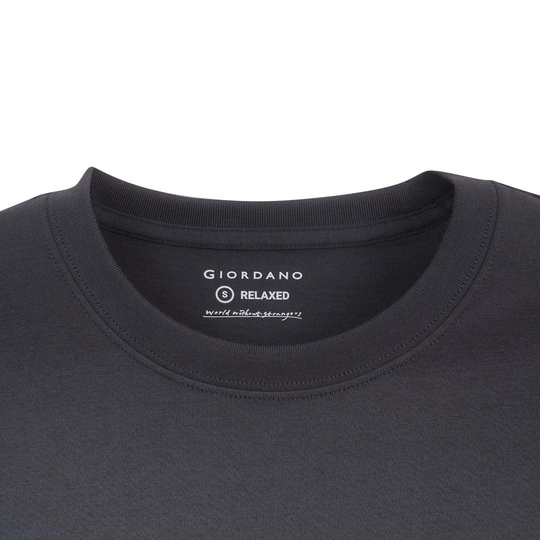 GIORDANO Men's Cotton Jersey Relax Fit Printed Tee (01096269)