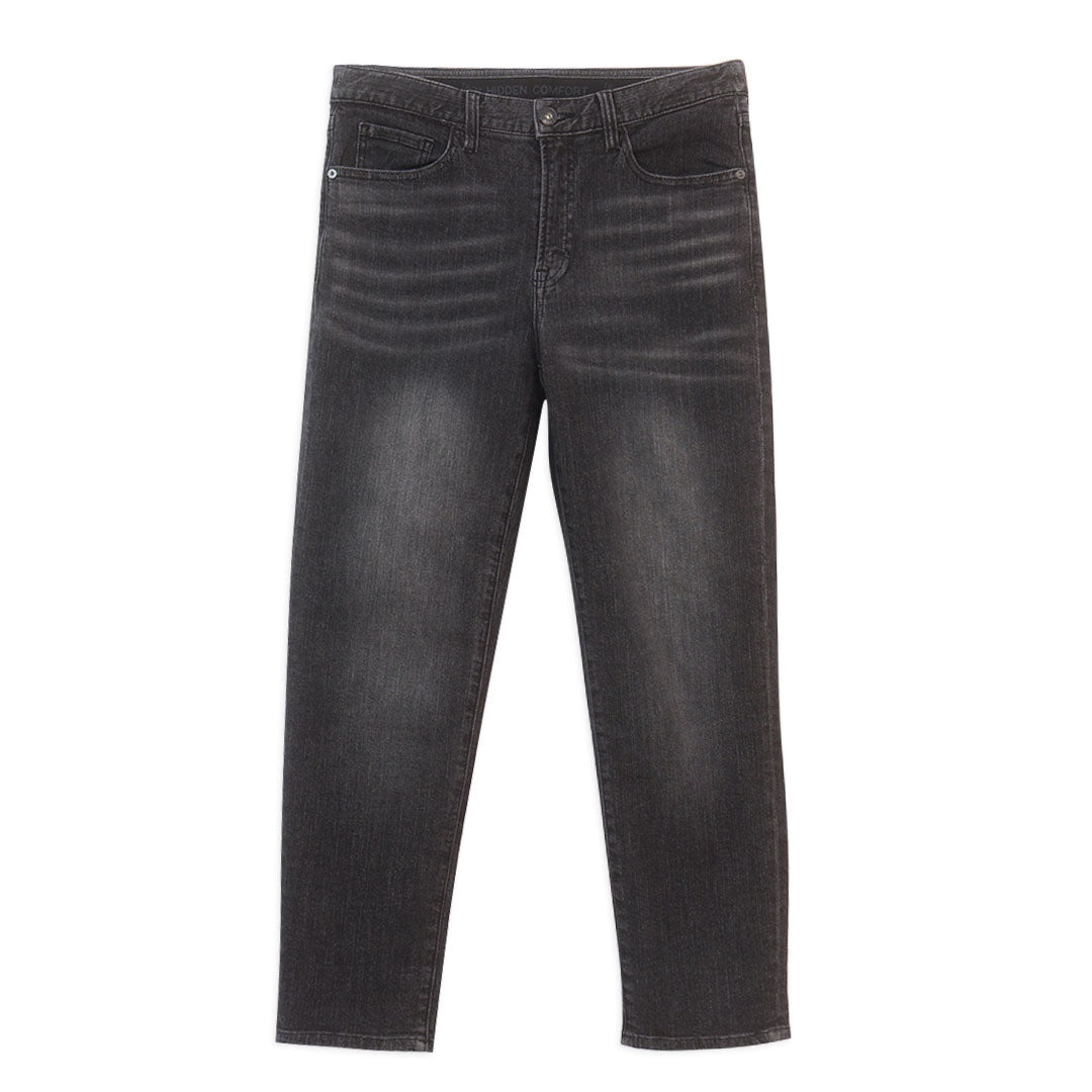 GIORDANO Men's Cotton Spandex Denim Mid Rise Regular Fit Jeans (01115050)