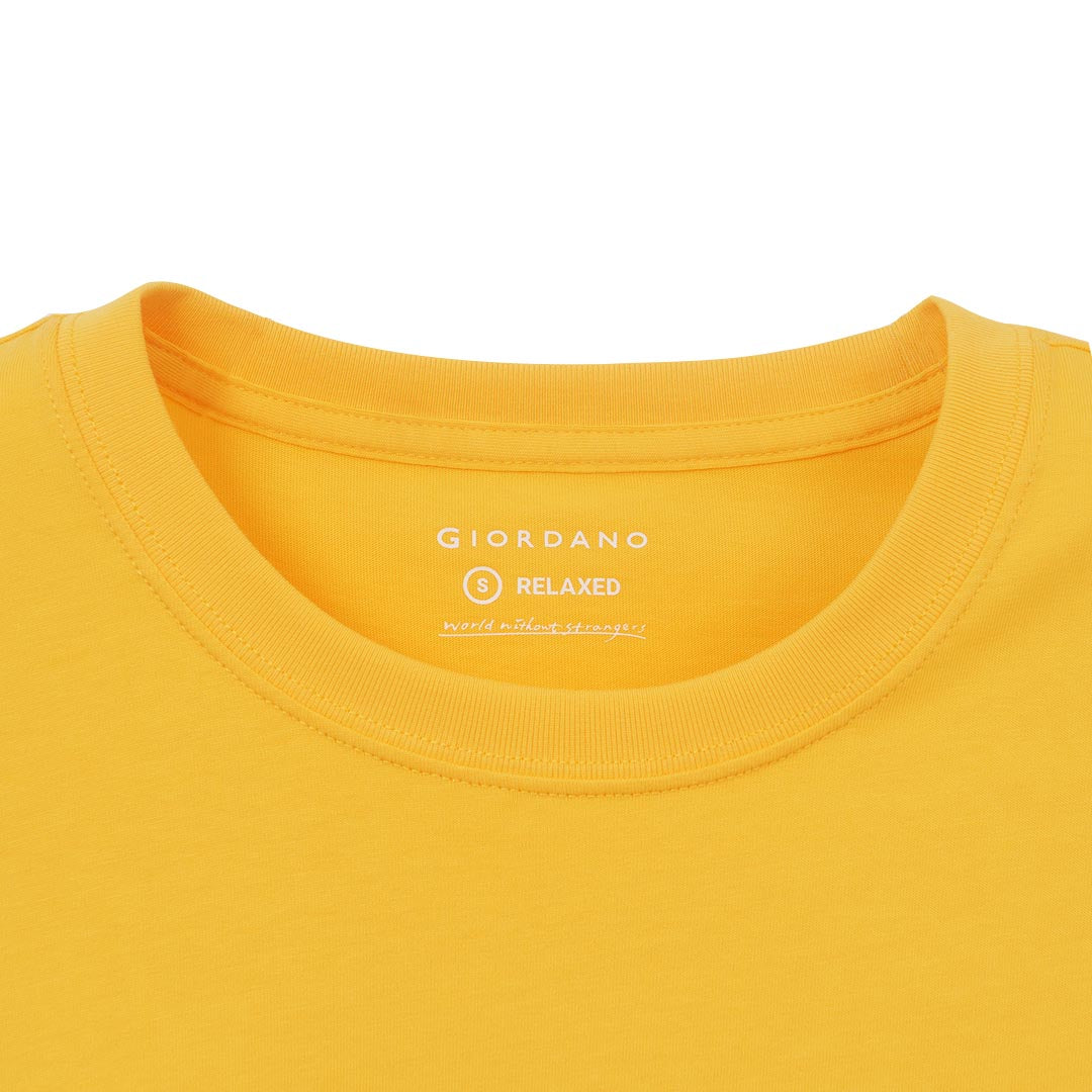 GIORDANO Men's Happy Summer Cotton Jersey Relax Fit Printed Tee (01096346)