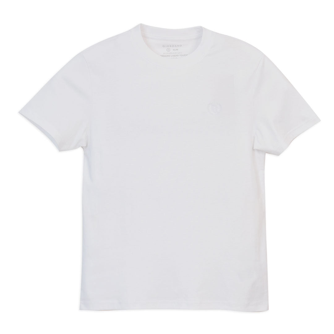 GIORDANO Men's Liquid Touch Crew Neck Tee (01026802)