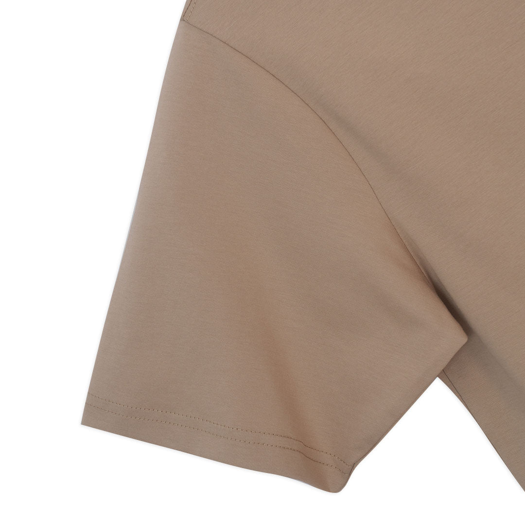 GIORDANO Men's Cotton Polyester Sorona Relax Fit Pocket Tee (01026222)