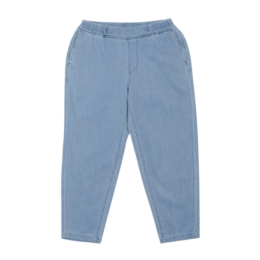 GIORDANO Women's Denim Mid Rise Relax Tapered Fit Jeans (05425037)