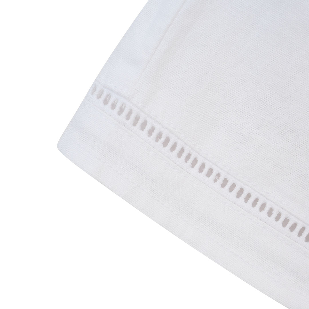 GIORDANO Women's Linen Cotton Plain Weave High Waist Relax Fit Shorts (05406209)
