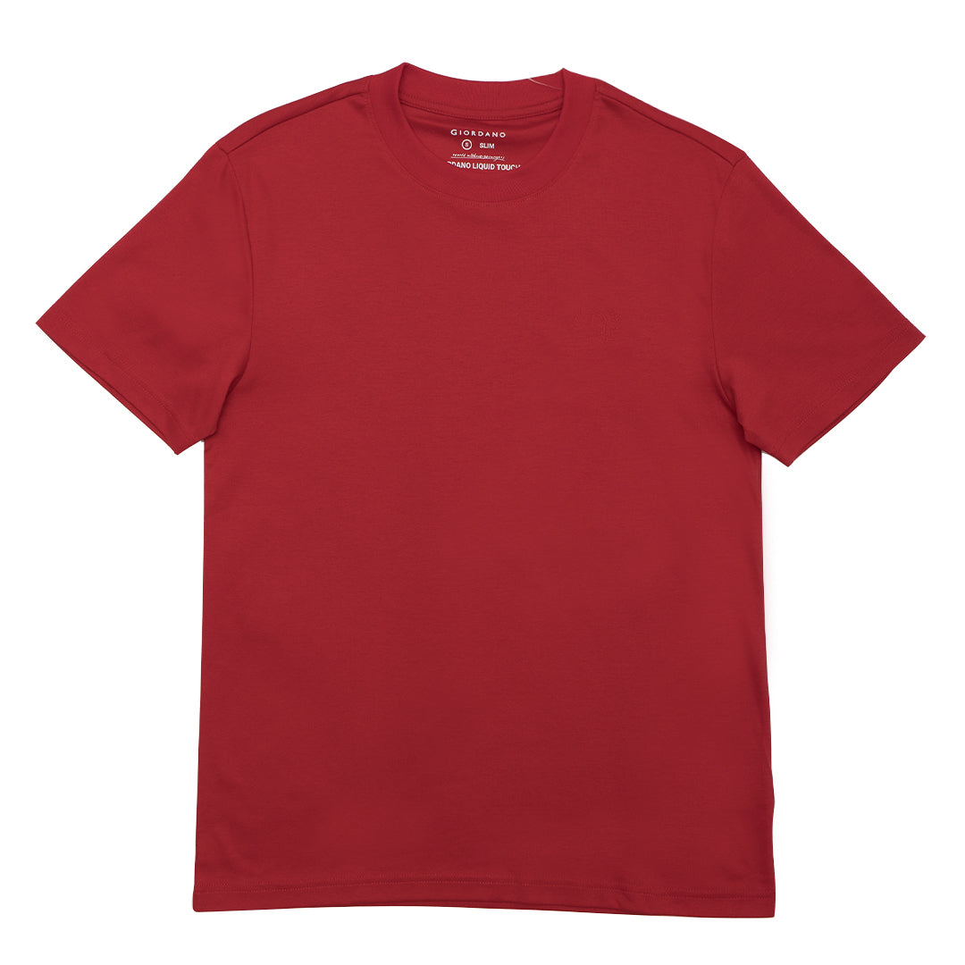 GIORDANO Men's Liquid Touch Crew Neck Tee (01023802)