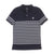 GIORDANO Men's Cotton Pique Slim Fit Stripe Polo  (01016230)