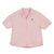 GIORDANO Women's Frog Stretch Oxford Notch Collar Short Sleeves Loose Fit Eco Soft Shirt (05346228)