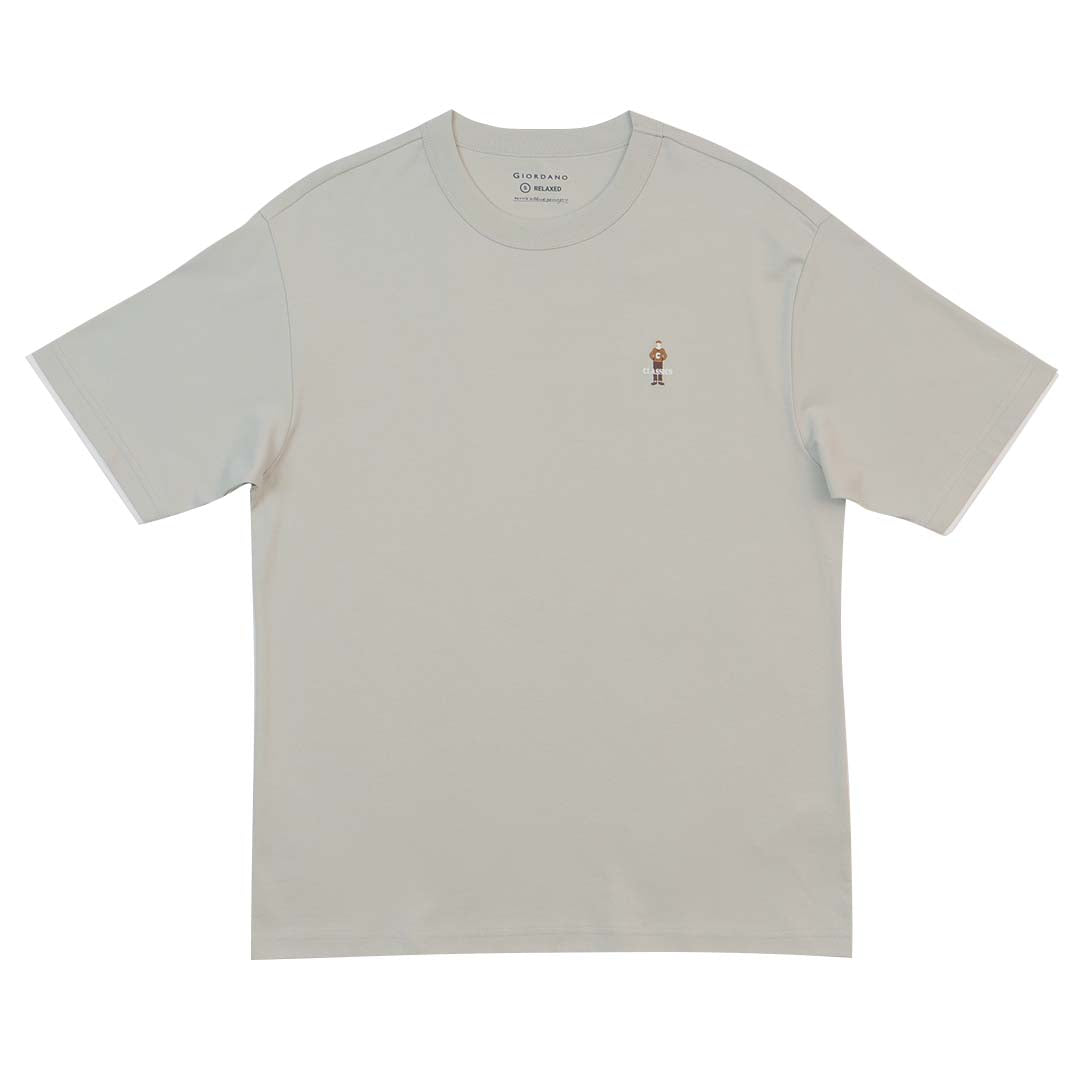 GIORDANO Men's Classics Club Sorona Crew Neck Tee (01025263)