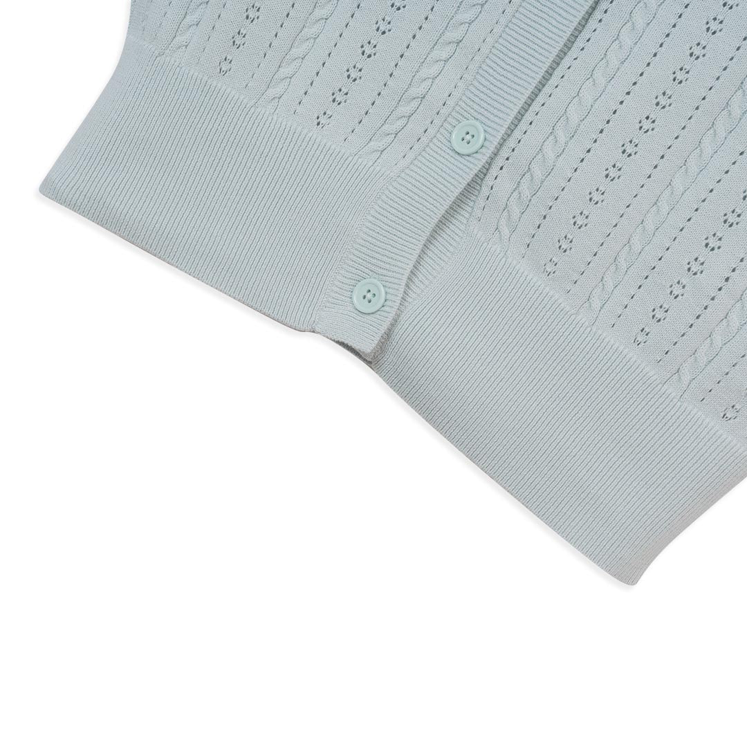 GIORDANO Women's Cotton Crew Neck Comfort Fit Button Front Cardigan (05356209)