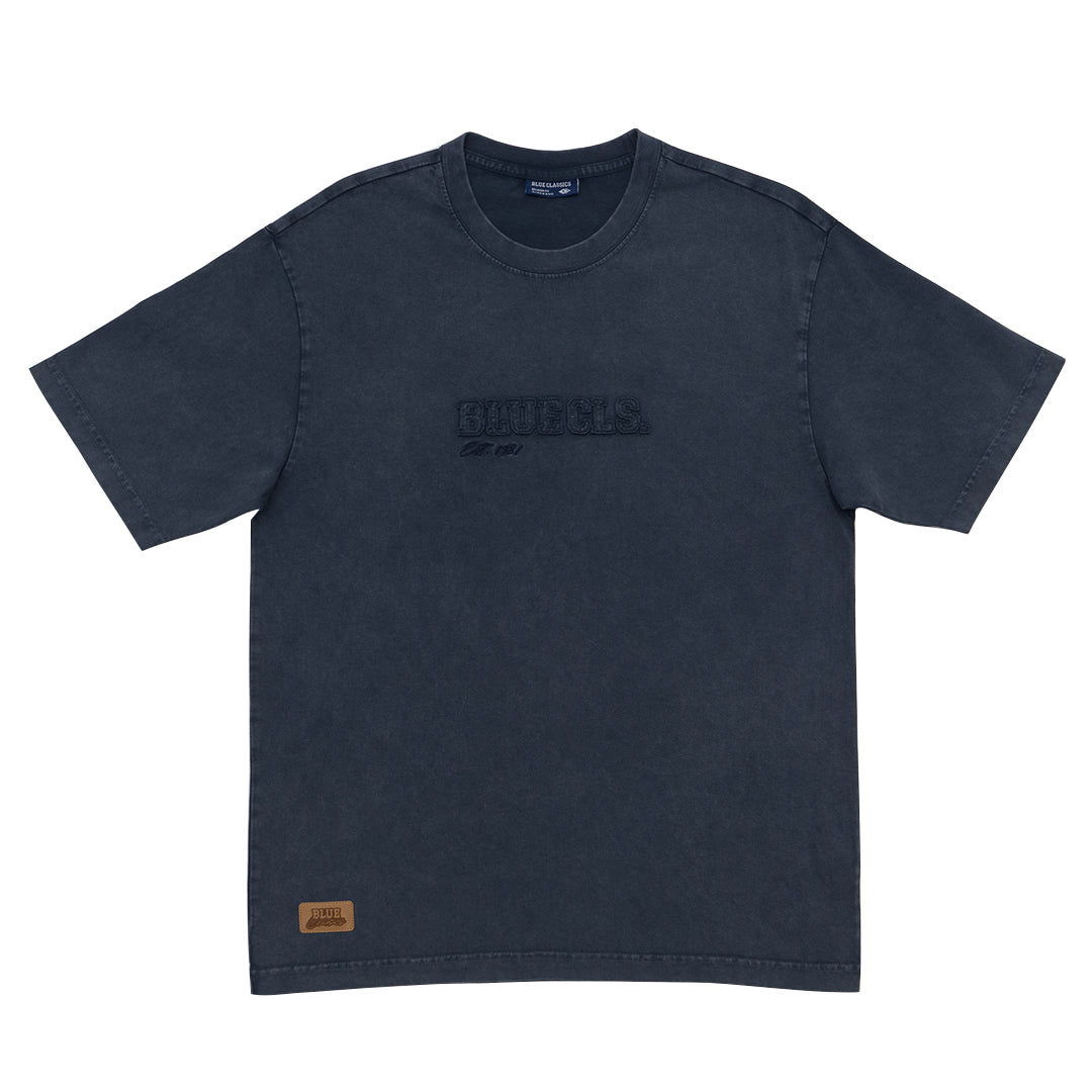 GIORDANO Men's Blue Classics Printed Tee (01095210)