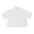 GIORDANO Women's Cotton Lycra Stretch Oxford Acute Collar Short Sleeves Crop Eco Soft Shirt (05346226)