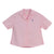 GIORDANO Women's Frog Stretch Oxford Notch Collar Short Sleeves Loose Fit Eco Soft Shirt (05346228)
