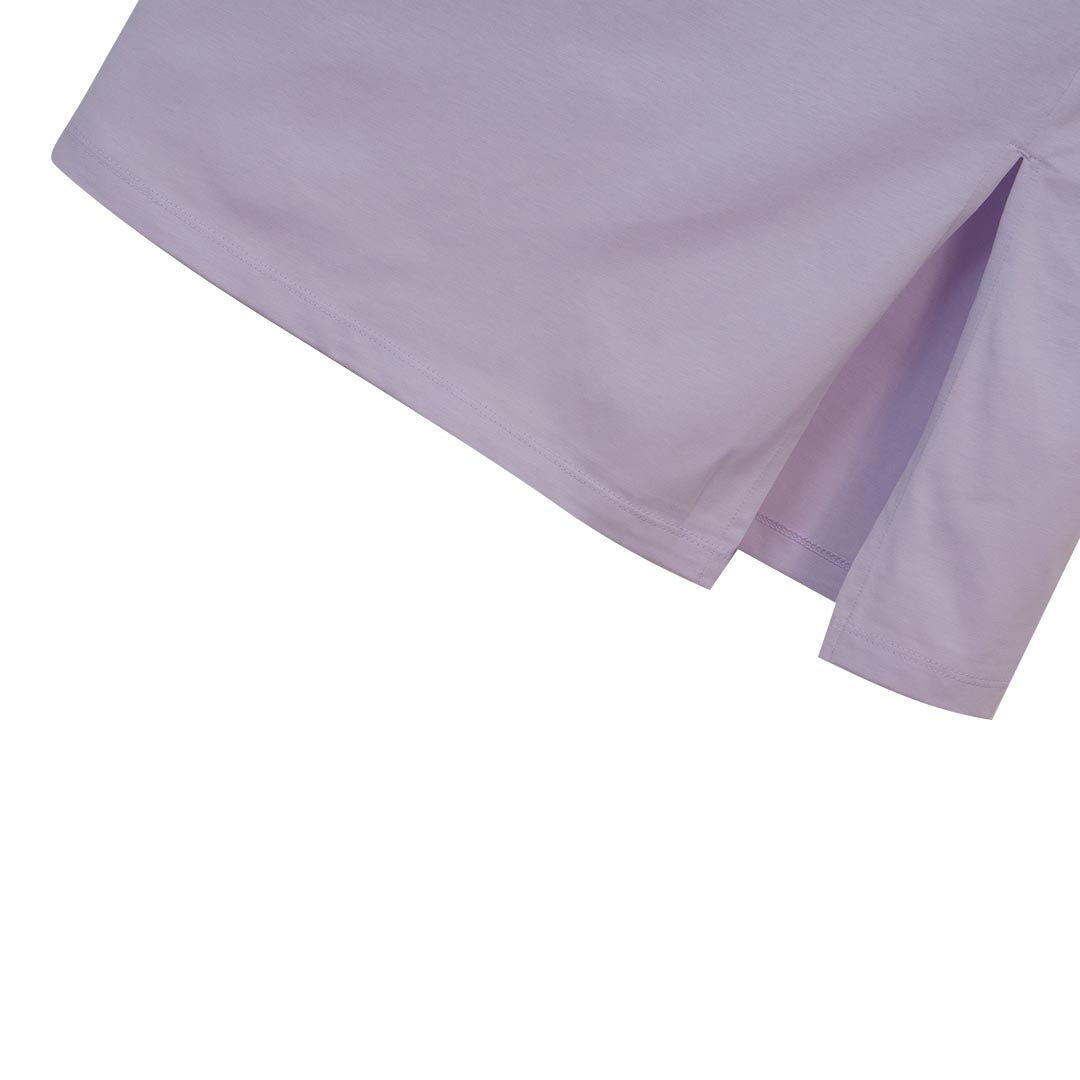 GIORDANO Women's Cotton PolyesterJersey Crew Neck Short Sleeve Comfort Fit Dress (05465403)