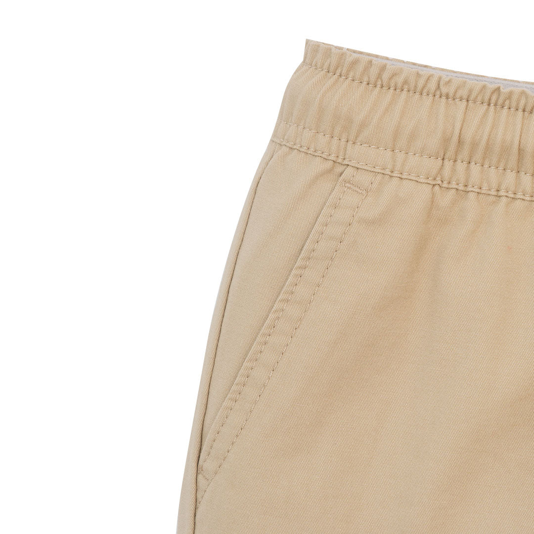 GIORDANO Junior Cotton Twill Mid Rise Comfort Fit Drawstring Shorts (03105255)