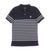 GIORDANO Men's Cotton Pique Slim Fit Stripe Polo (01016230)