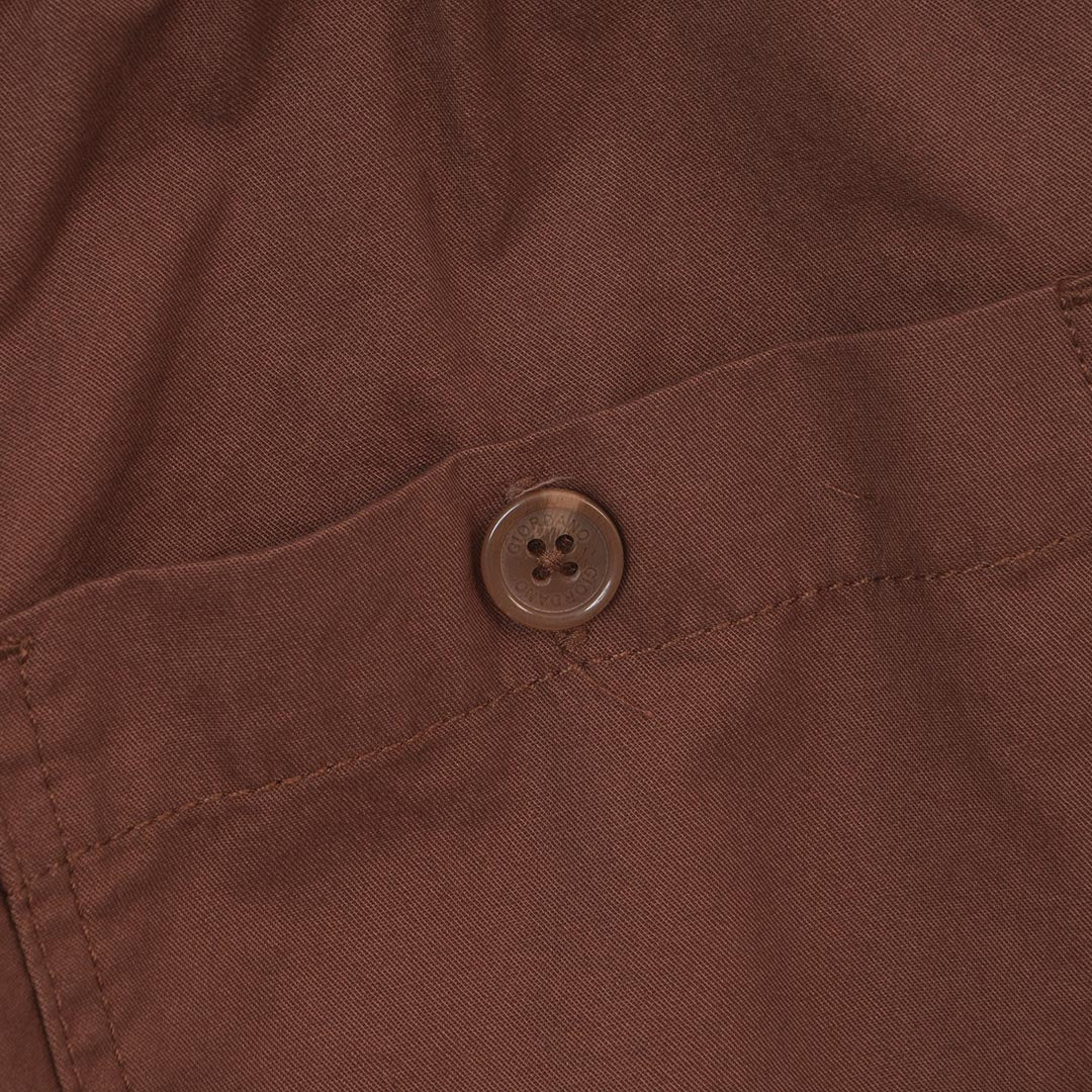 GIORDANO Men's Cotton Twill Mid Rise Regular Tapered Crop Pants (01126003)