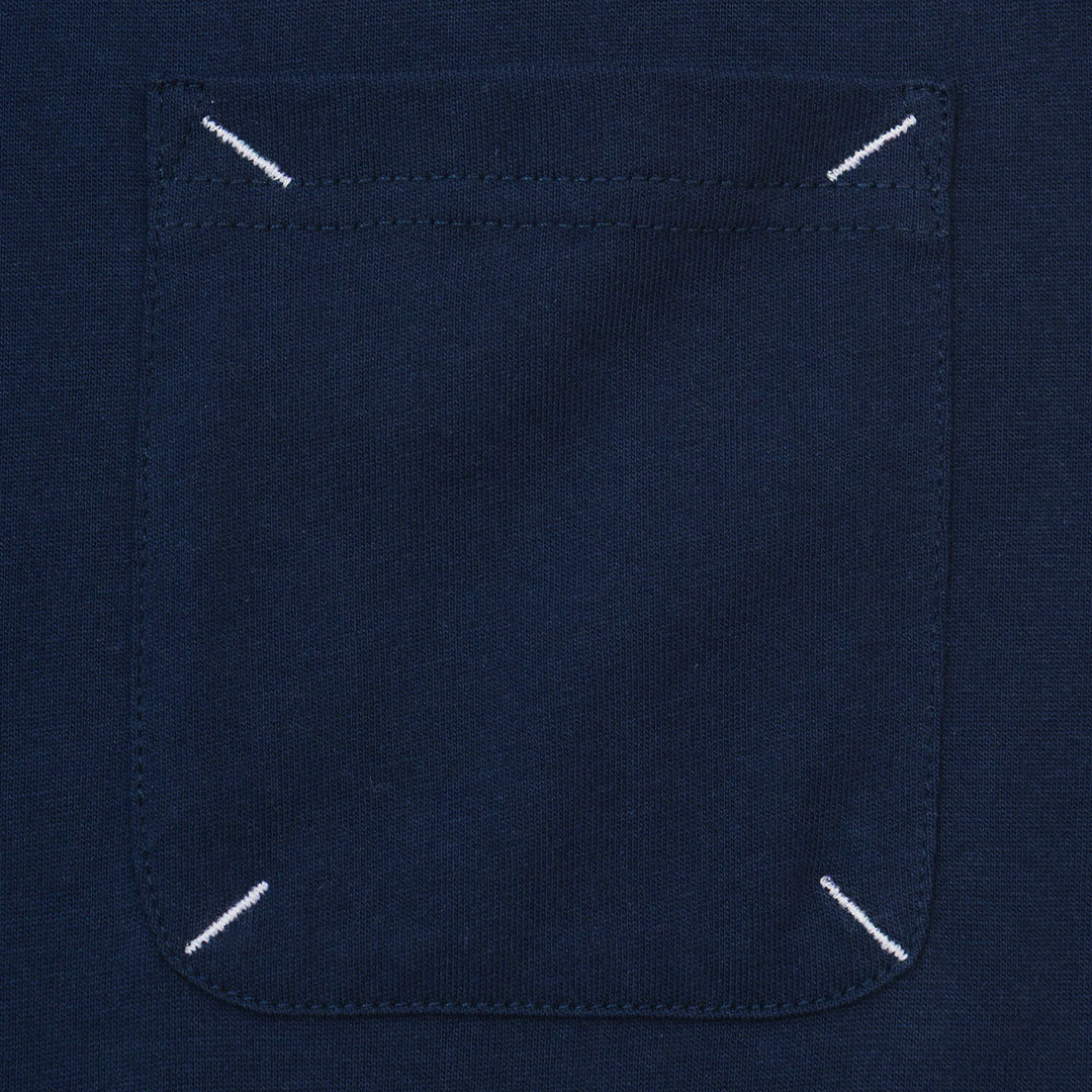 GIORDANO Men's Beau Monde Cotton Jersey Crew Neck Regular Fit Pocket Tee (13024202)