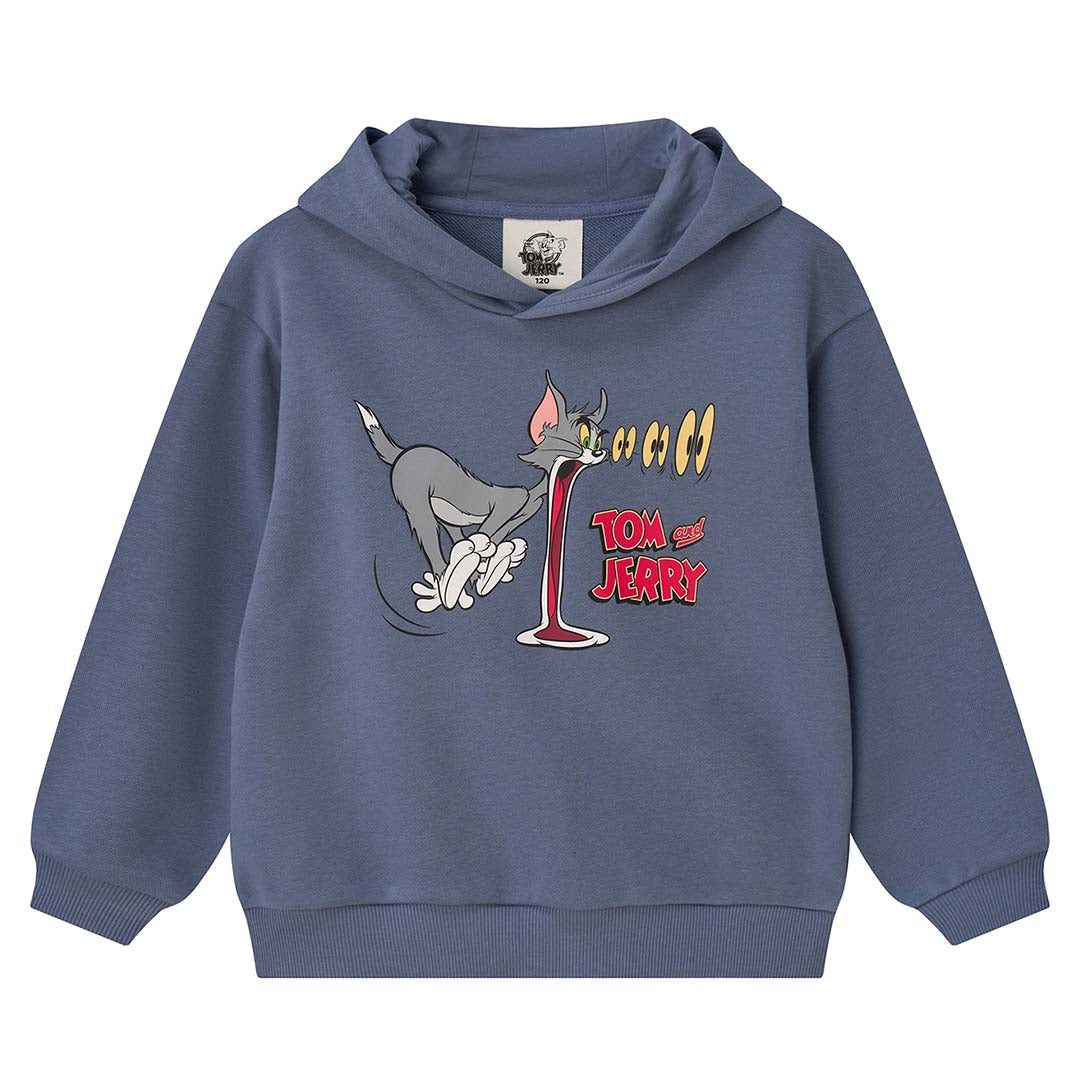 GIORDANO Junior Tom and Jerry French Terry Relax Fit Printed Hoodie (03086614)