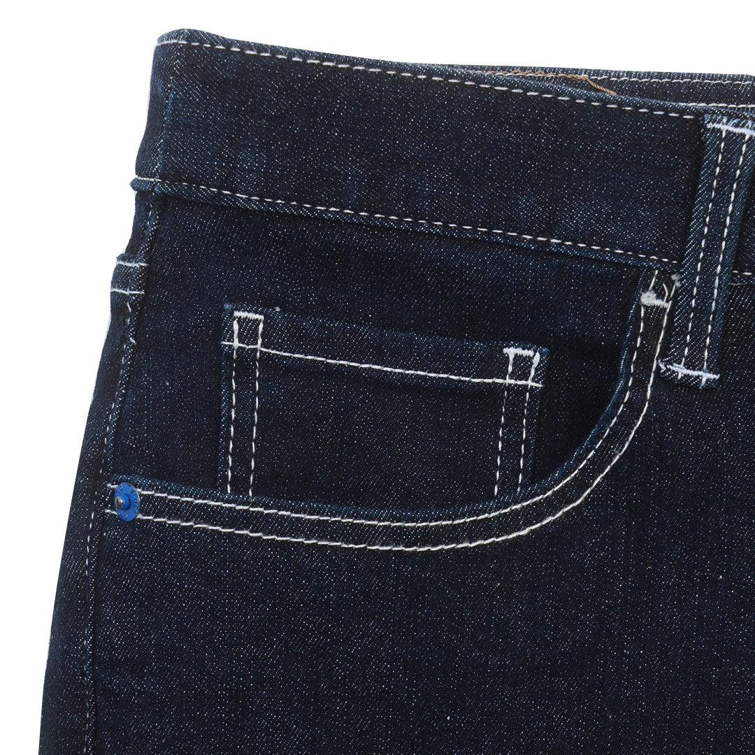 GIORDANO Men's Cotton Spandex Denim Low Rise Skinny Tapered Fit Jeans (01112028)