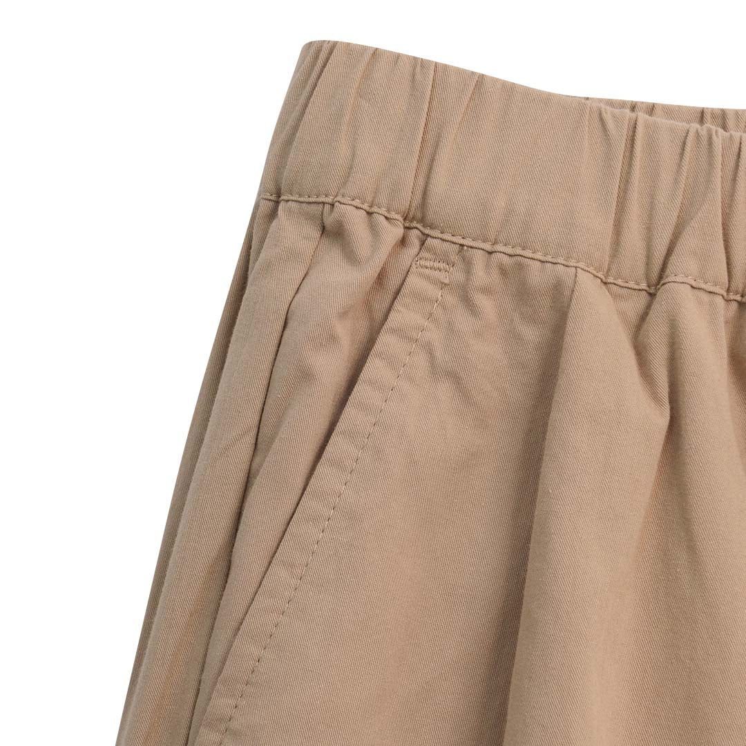 GIORDANO Women's Cotton Twill High Waist Relax Tapered Fit Audrey Pants (05425005)