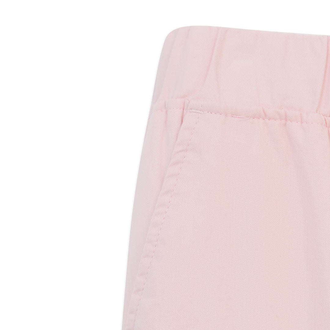 GIORDANO Women's Cotton Twill Mid Rise Relax Tapered Fit Audrey Pants (05425256)