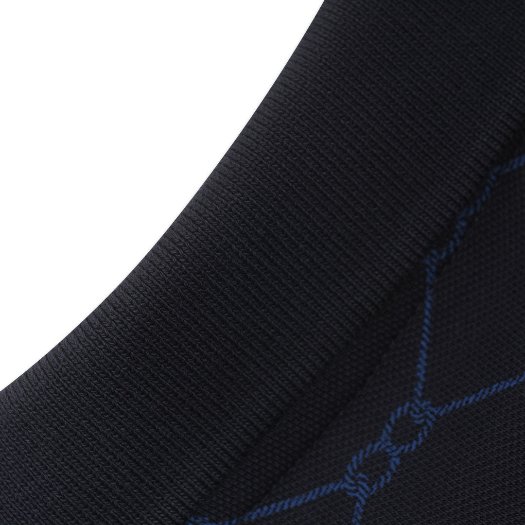 GIORDANO Men's Cotton Lycra Pique Short Sleeve Pattern Bold Polo (01016204)