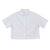 GIORDANO Women's Cotton Lycra Stretch Oxford Acute Collar Short Sleeves Crop Eco Soft Shirt (05346227)