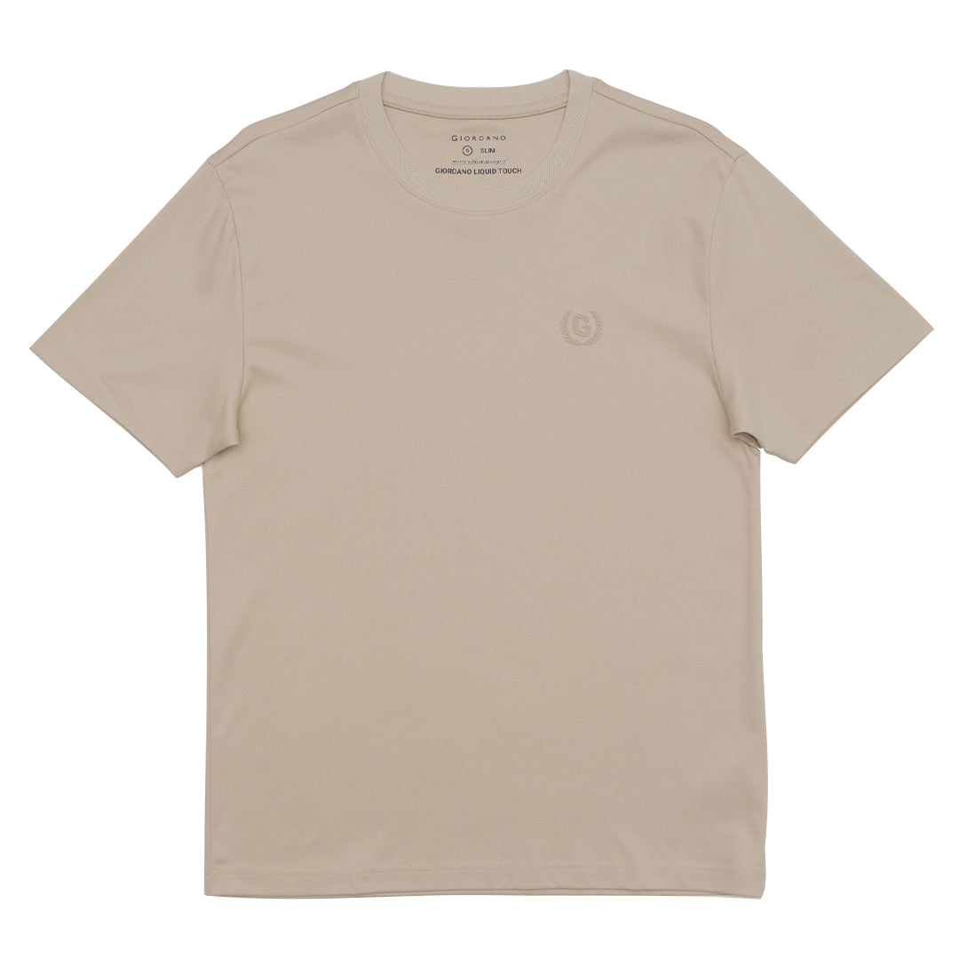 GIORDANO Men's Liquid Touch Crew Neck Tee (01025204)