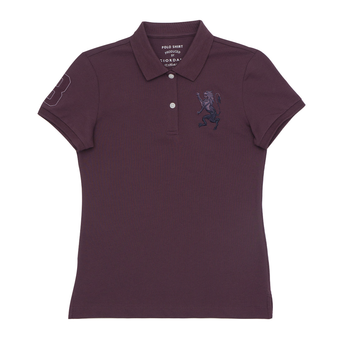 GIORDANO Women's 3D Lion Polo (05315222)