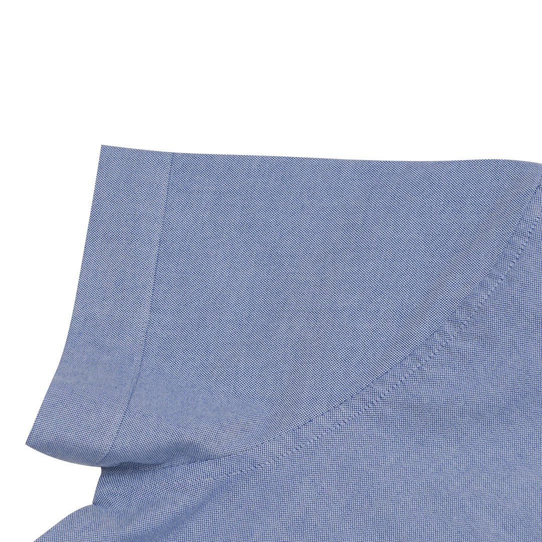 GIORDANO Women's Classic Man Oxford Acute Collar Short Sleeves Eco Soft Shirt (05345231)