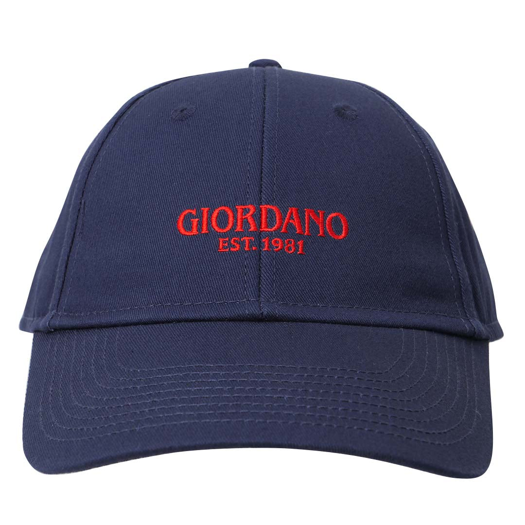GIORDANO Men's Embroidery Cap (01206001)