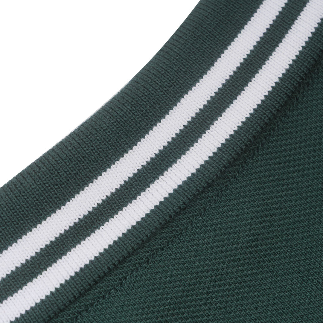 GIORDANO Men's Cotton Pique Slim Fit Stripe Polo (01016232)