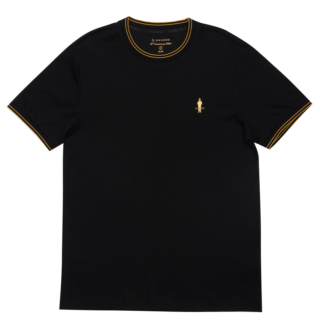 GIORDANO Men's Liquid Touch Crew Neck Tee (01024201)