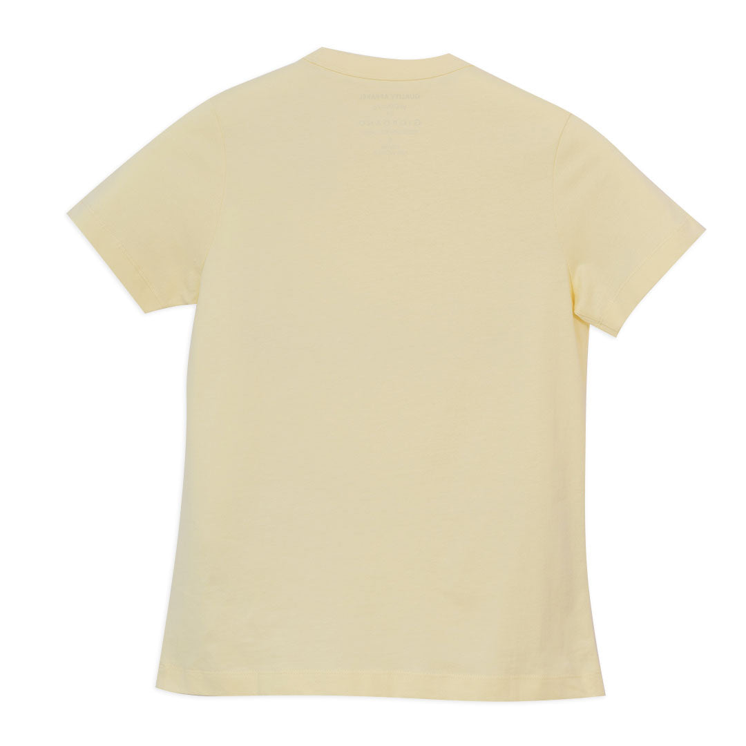 GIORDANO Women's Cotton Jersey Crew Neck Comfort Fit Tee (05326246)