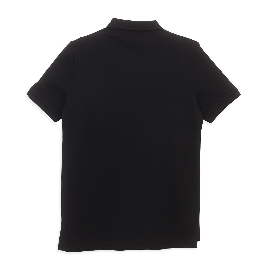 GIORDANO Men's Cotton Nylon Pique Slim Fit Solid Polo (01016275)